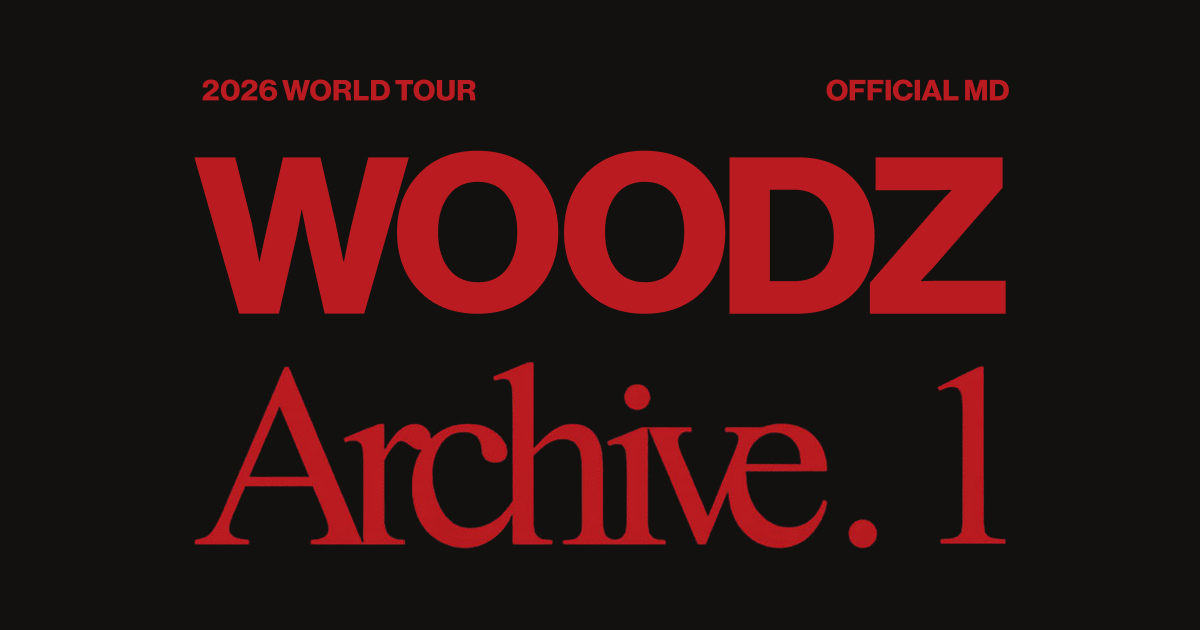 2026 WOODZ WORLD TOUR＇Archive. 1＇ IN INCHEON Official MD