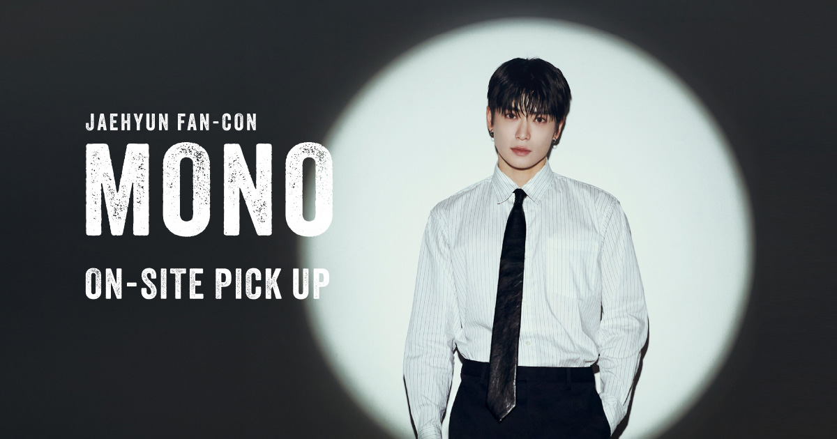 ON-SITE PICK UP] 2026 JAEHYUN FAN-CON TOUR 〈MONO〉 MD - Berriz Shop