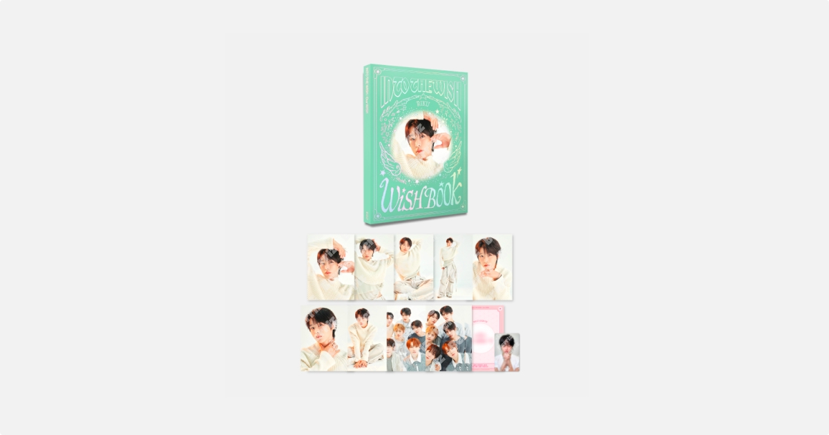 NCT WISH 1st CONCERT TOUR 'INTO THE WISH : Our WISH' WISH BOOK SET